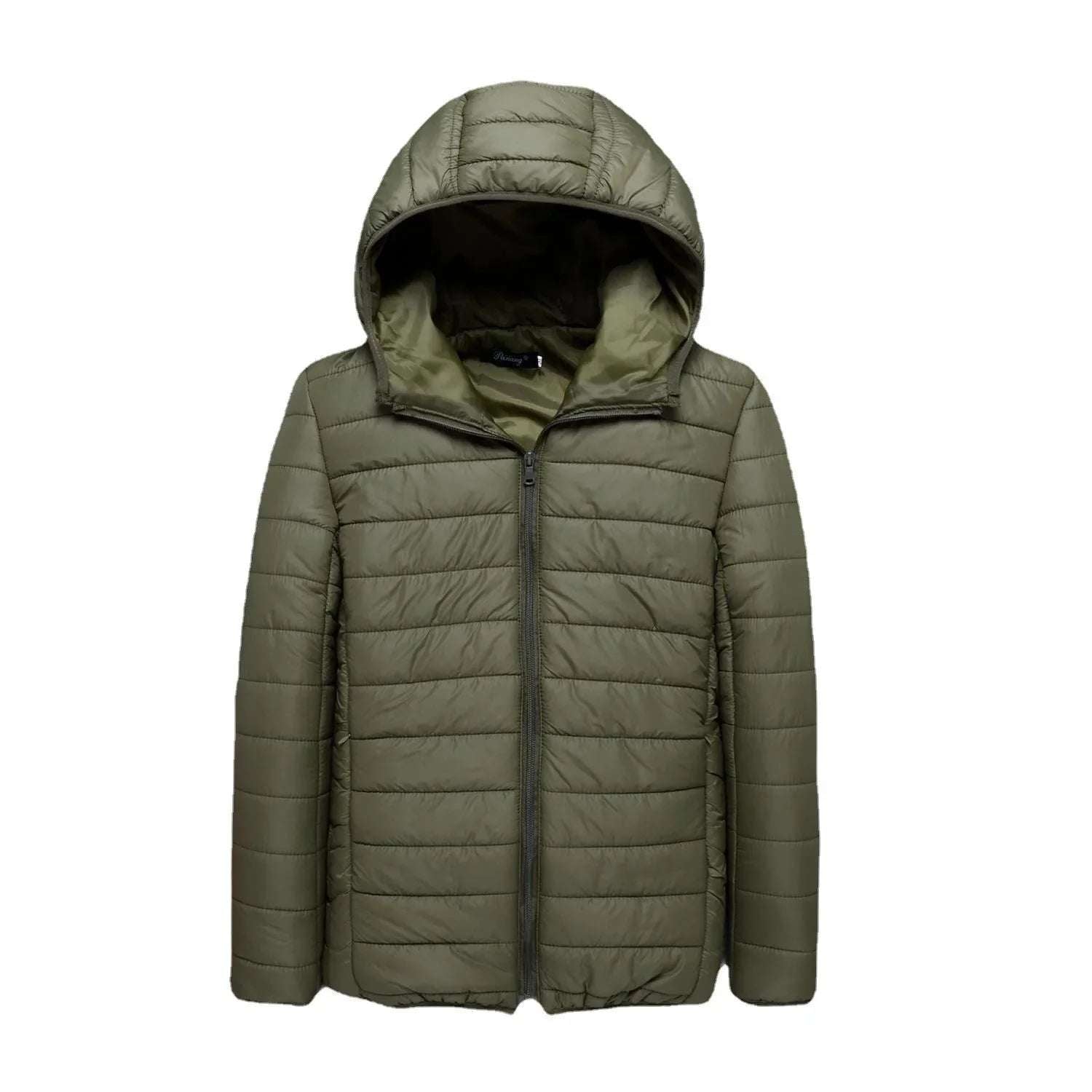 Autumn/Winter Men's Cotton Coat Plus Size Cropped Lightweight Cotton-Padded Workwear Thickened Mid-Youth Padded Jacket Winter Ja-Style Heaven