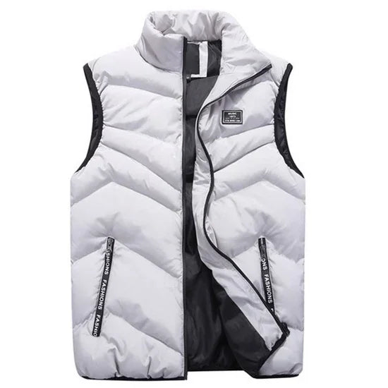 8XL 7XL Plus size vest men Brand Men Jacket Sleeveless Vests Winter Jackets man Casual Coats Men's Vest Cotton Thicken Waistcoat-Style Heaven