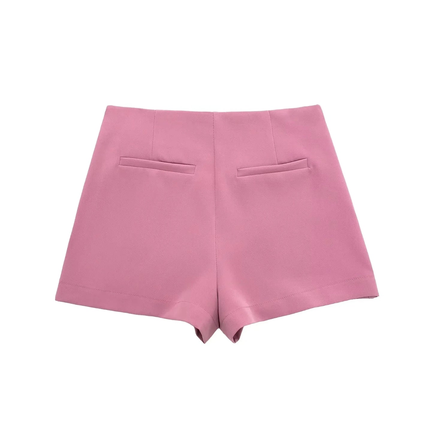 Beige Mini Skirt Pants High Waist Skort For Women Summer Asymmetric Black Skirt Shorts Casual Pink Brown Women's Skort