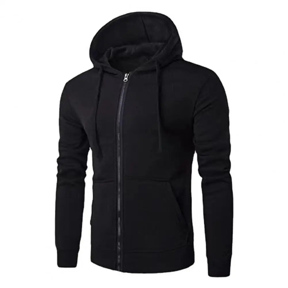 Autumn Men Sweatshirts Long Sleeve Jacket Hoodie Zipper Closure Jacket Male Hoodies Sweatshirt Slim Fit Male Clothing-Style Heaven