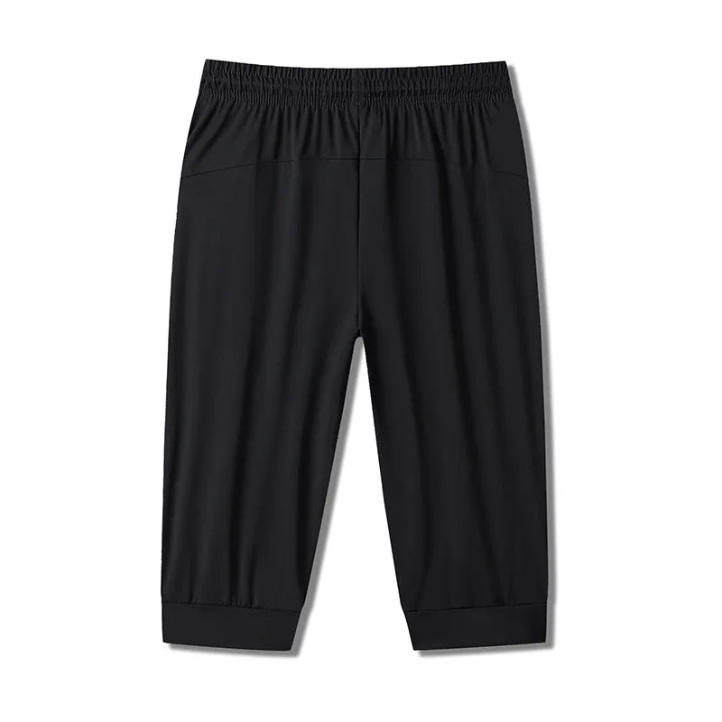 Plus Size Men Summer Knee Length Shorts Fitness Male Casual Breathable Quick-drying Jogger Pants Basketball Shorts - Clothing in ##color## by Style Heaven | High-Quality & Trendy Fashion