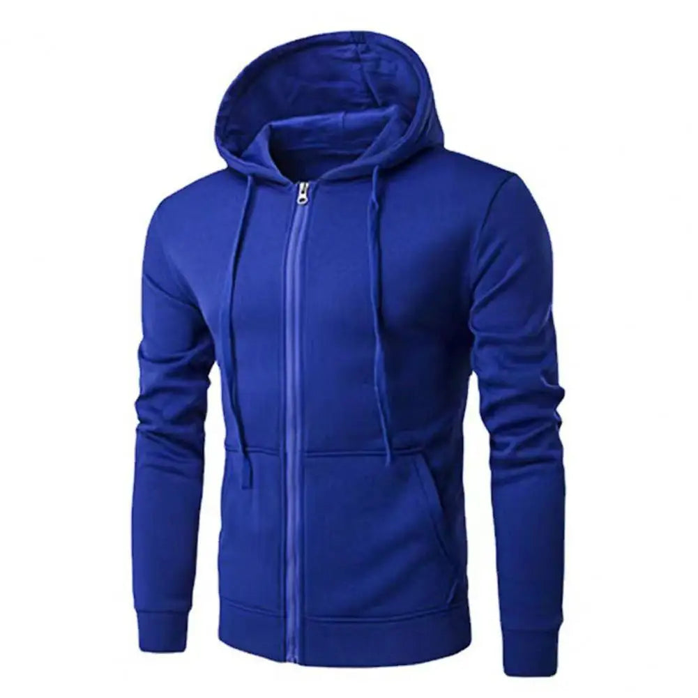 Autumn Men Sweatshirts Long Sleeve Jacket Hoodie Zipper Closure Jacket Male Hoodies Sweatshirt Slim Fit Male Clothing-Style Heaven