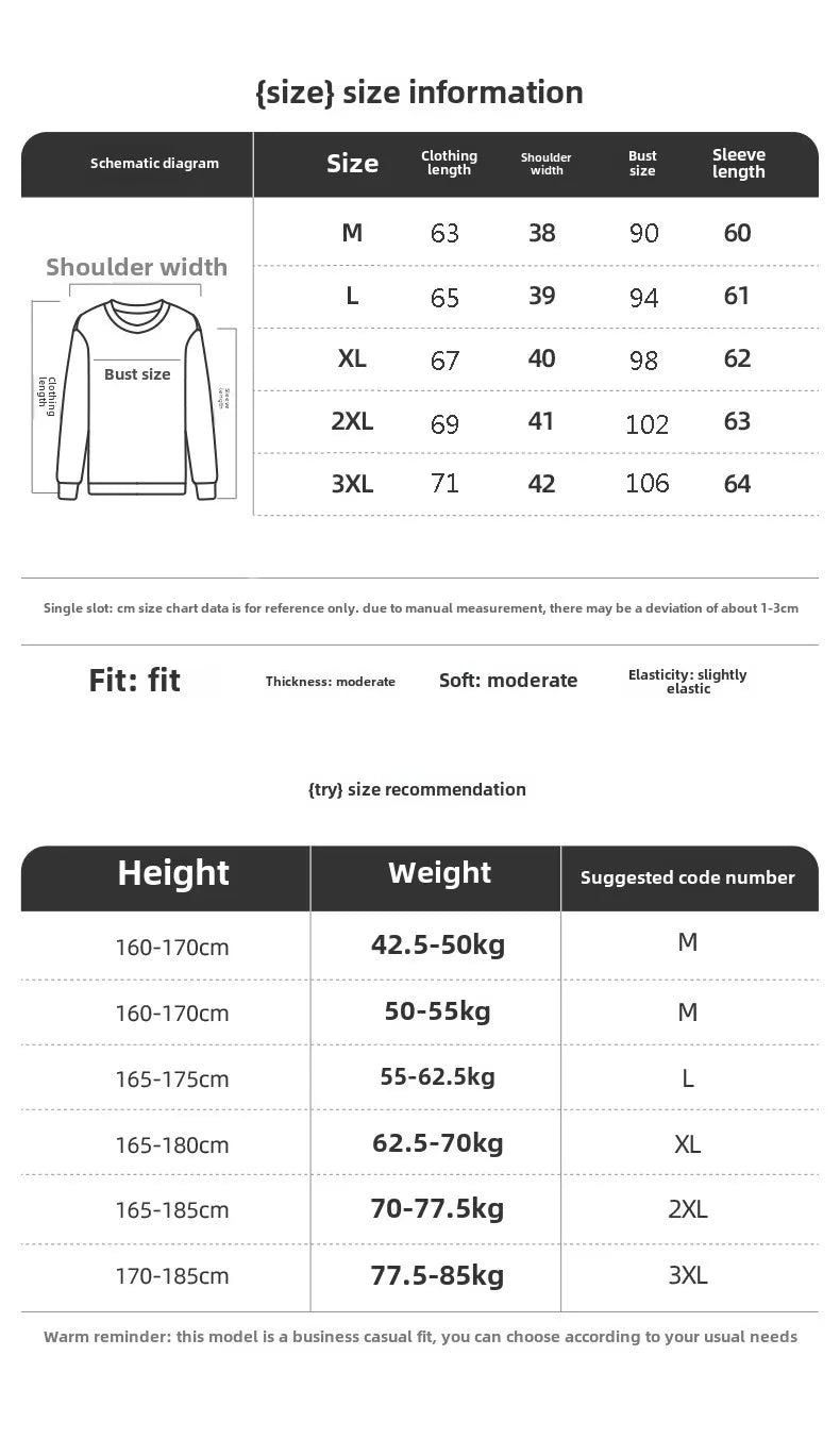 High-Neck Zipper Men's Knitted Sweater Long Sleeve Fashionable White Outerwear Casual Lazy Sle All-Match Spring Autumn-Style Heaven