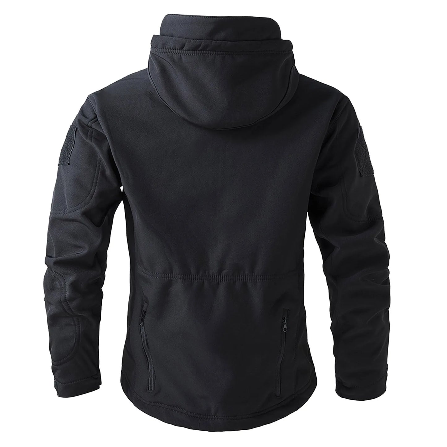 Men's Hooded Tactical Fleece Jackets Solid Outdoor Sport Climbing Hiking Camping Windbreak Multi-Pockets Three-in-One Outwears-Style Heaven