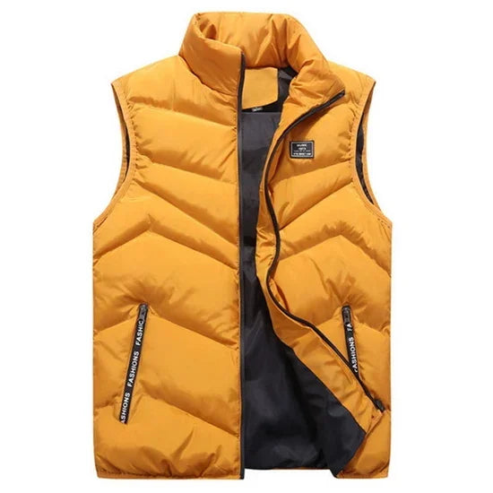 8XL 7XL Plus size vest men Brand Men Jacket Sleeveless Vests Winter Jackets man Casual Coats Men's Vest Cotton Thicken Waistcoat-Style Heaven