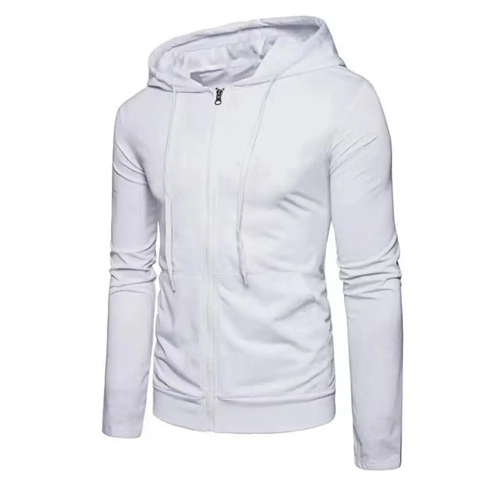 Autumn Men Sweatshirts Long Sleeve Jacket Hoodie Zipper Closure Jacket Male Hoodies Sweatshirt Slim Fit Male Clothing-Style Heaven